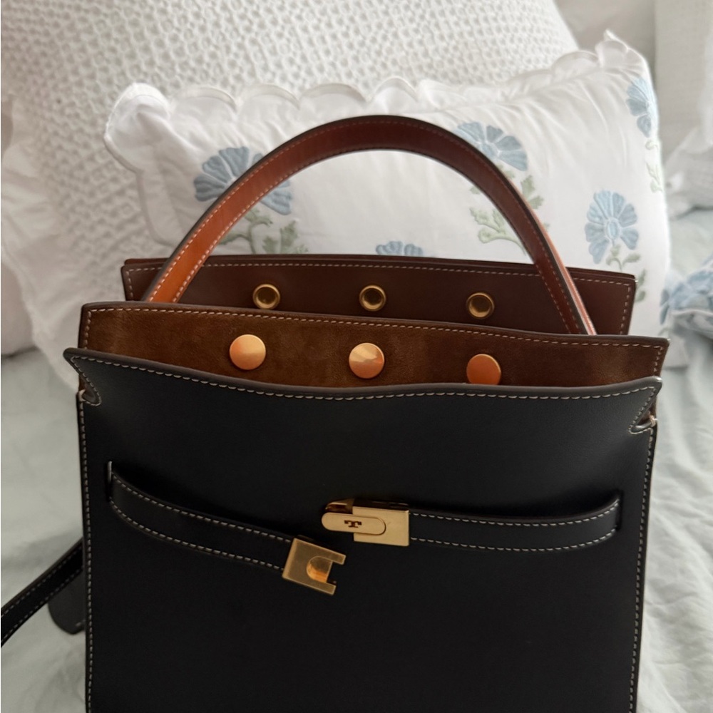 TORY BURCH DOUBLE BAG LEE RADZIWILL BAG